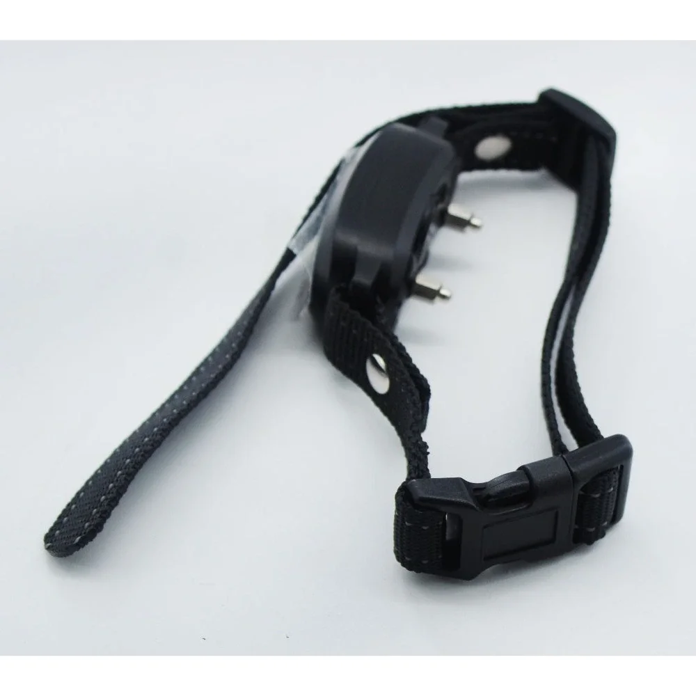 FAFAFROG Smart Dog Bark Control Collar Rechargeable Black Reflective Strap
